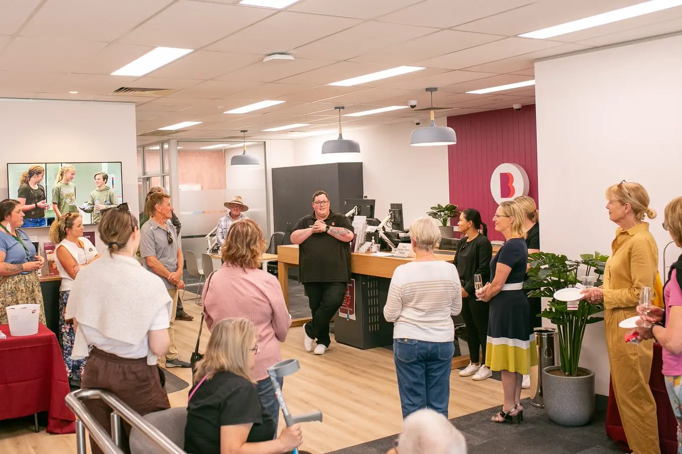 WELCOME: Branch Manager Ryan Daykin said the renewal will provide customers with a space that is welcoming and inviting.