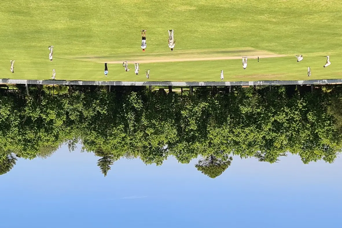 IMPRESSIVE: Al Bennett took 4/28 in Delatite\\'s final match of the year at the always picturesque Benalla rose gardens.