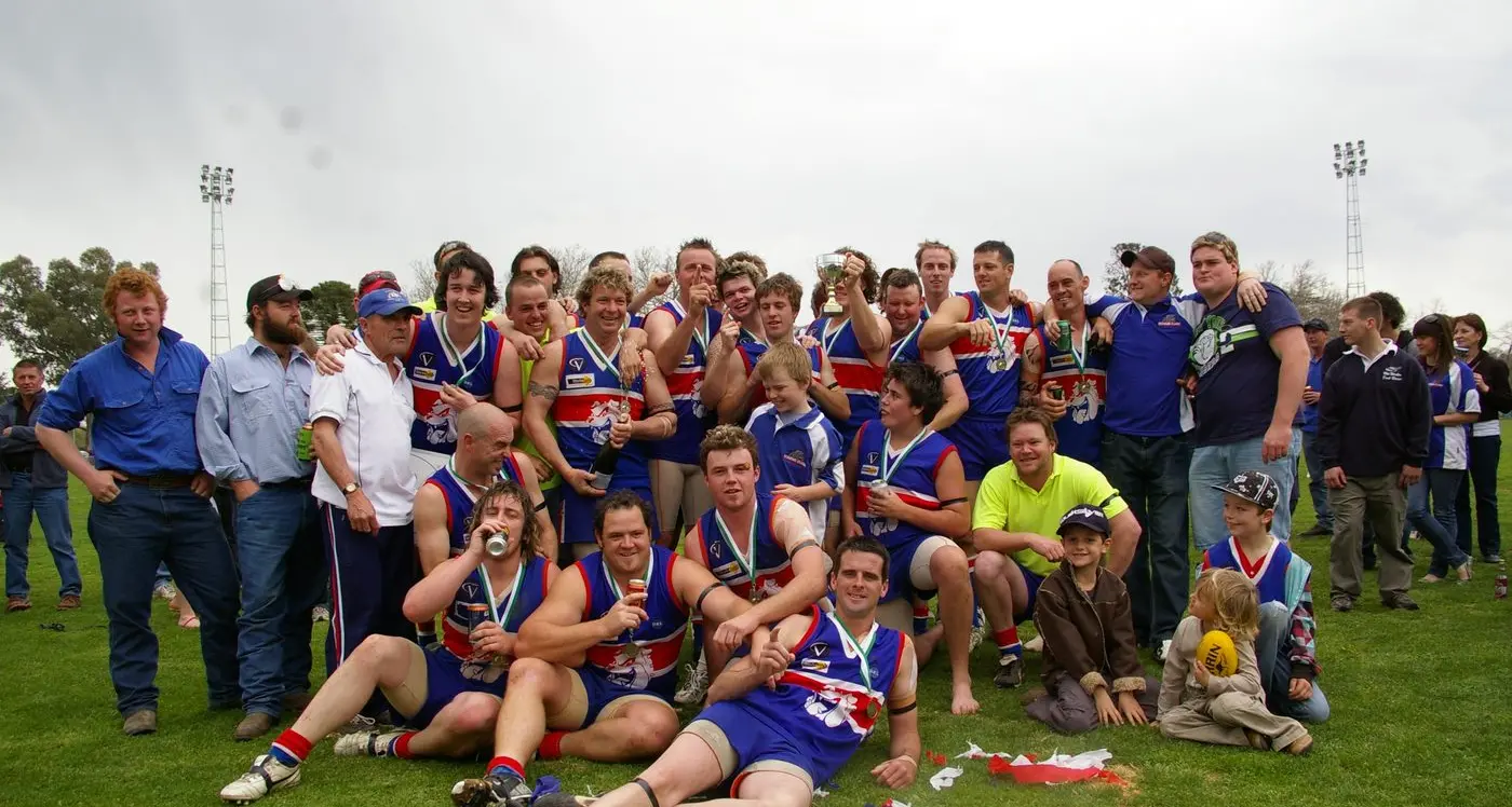 Bringing home the premiership flag