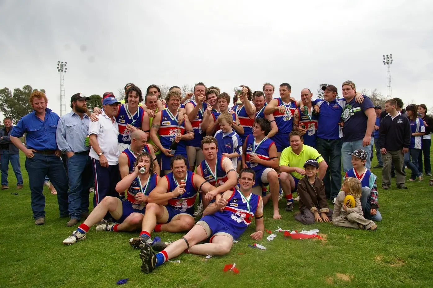LAST PREMIERSHIP: In 2009 The Bonnie Doon brought home the premiership flag after a convincing win over Swanpool when played with the now disbanded Benalla League. PHOTO: Pam Zierk-Mahoney
