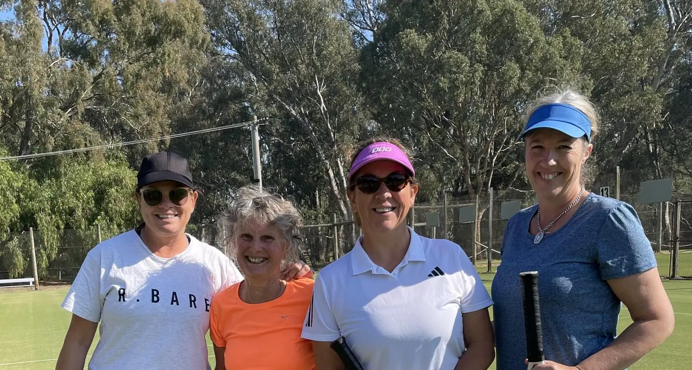 Superbly sunny second round of winter tennis