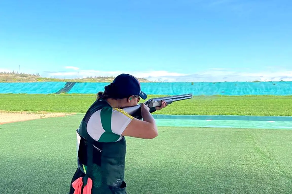 ON THE TRIGGER: Catherine Skinner has launched her 2022 international competition. Id:21743
