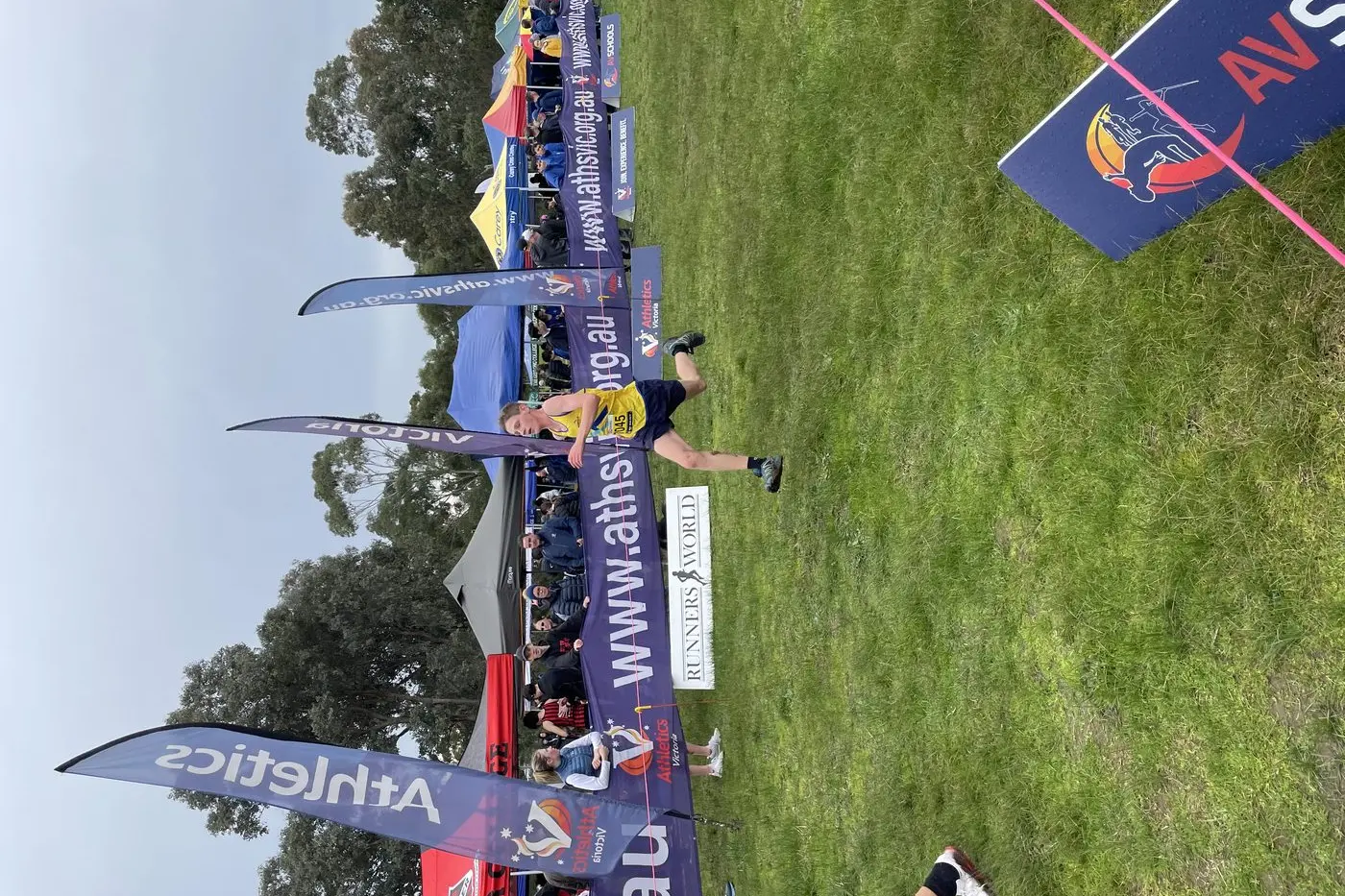 FINAL RESERVES: Charlie Watts pushed through with a sprint finish to take out 28th in the Under 16 Boys. Id:28356