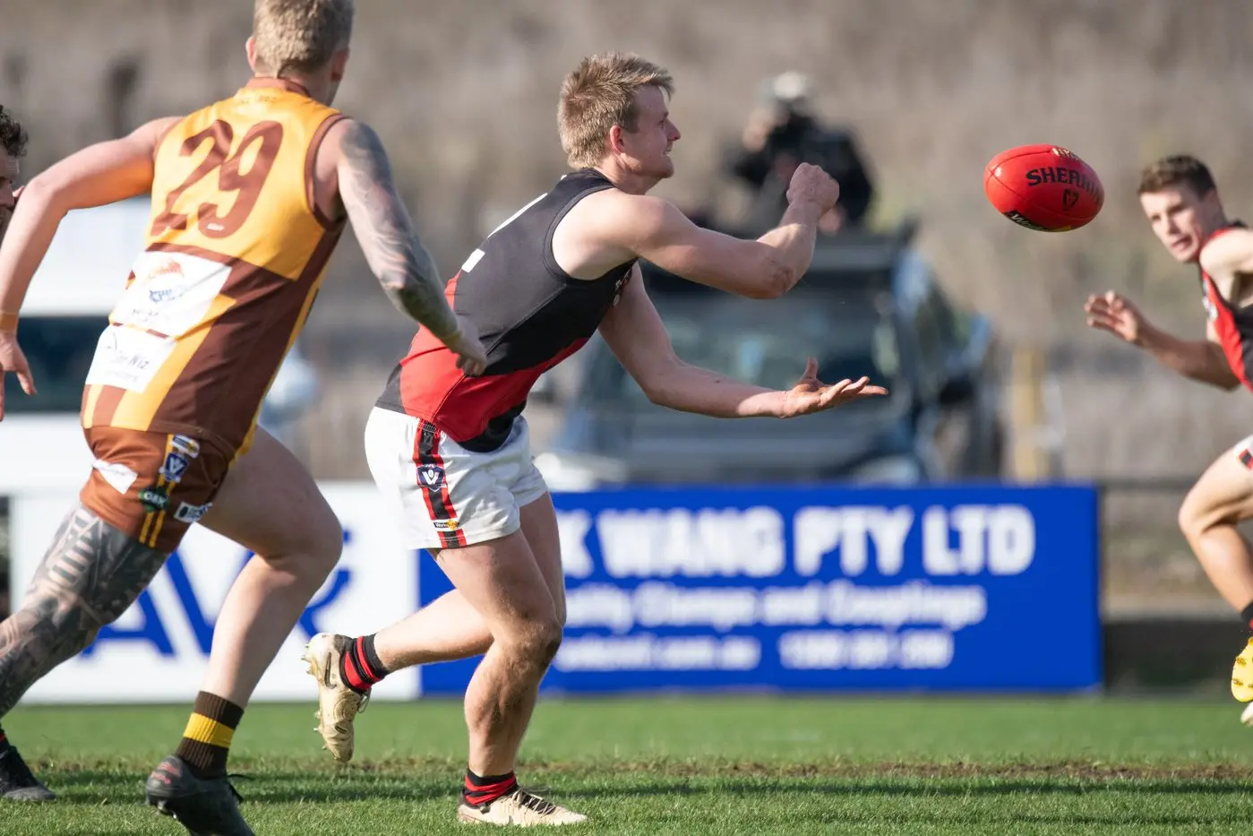 SKIPPER: Captain Campbell Smedley led the Bombers to another strong win. PHOTOS: Kurt Hickling