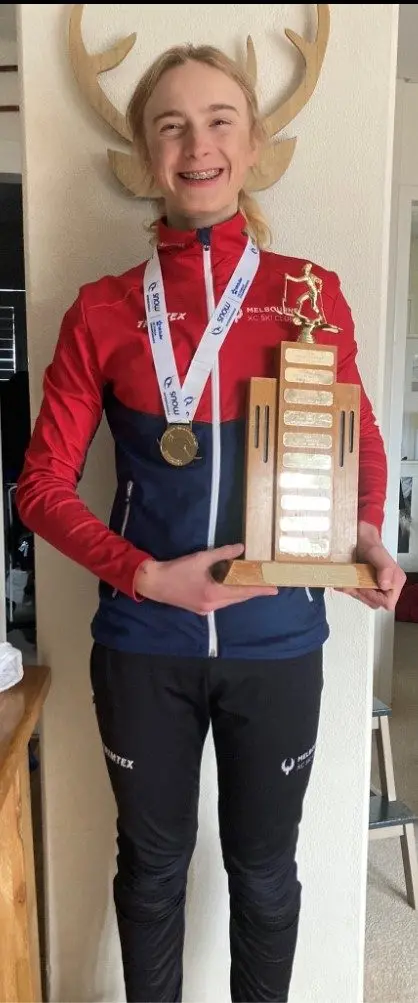 SELECTED: Matthew Wilby (pictured) has risen through the junior ranks quickly and will now comete at the Winter Youth Olympics.