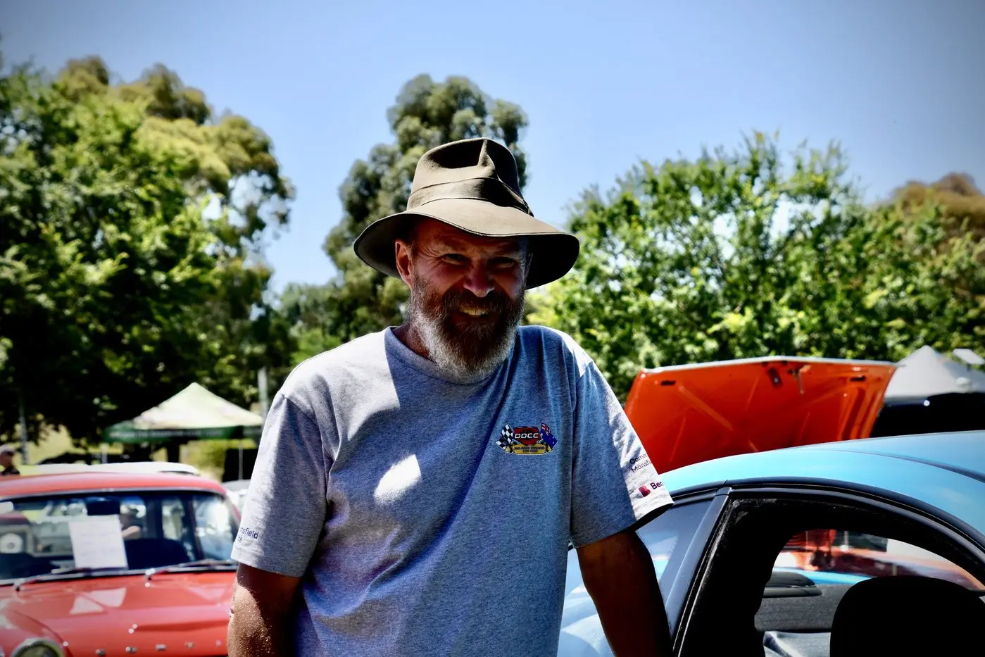 DRIVING A GOOD CAUSE: Delatite Driver\\'s Club President Cameron McGann is ecstatic about the turnout at the event with all funds going towards Statewide Autism Services.
