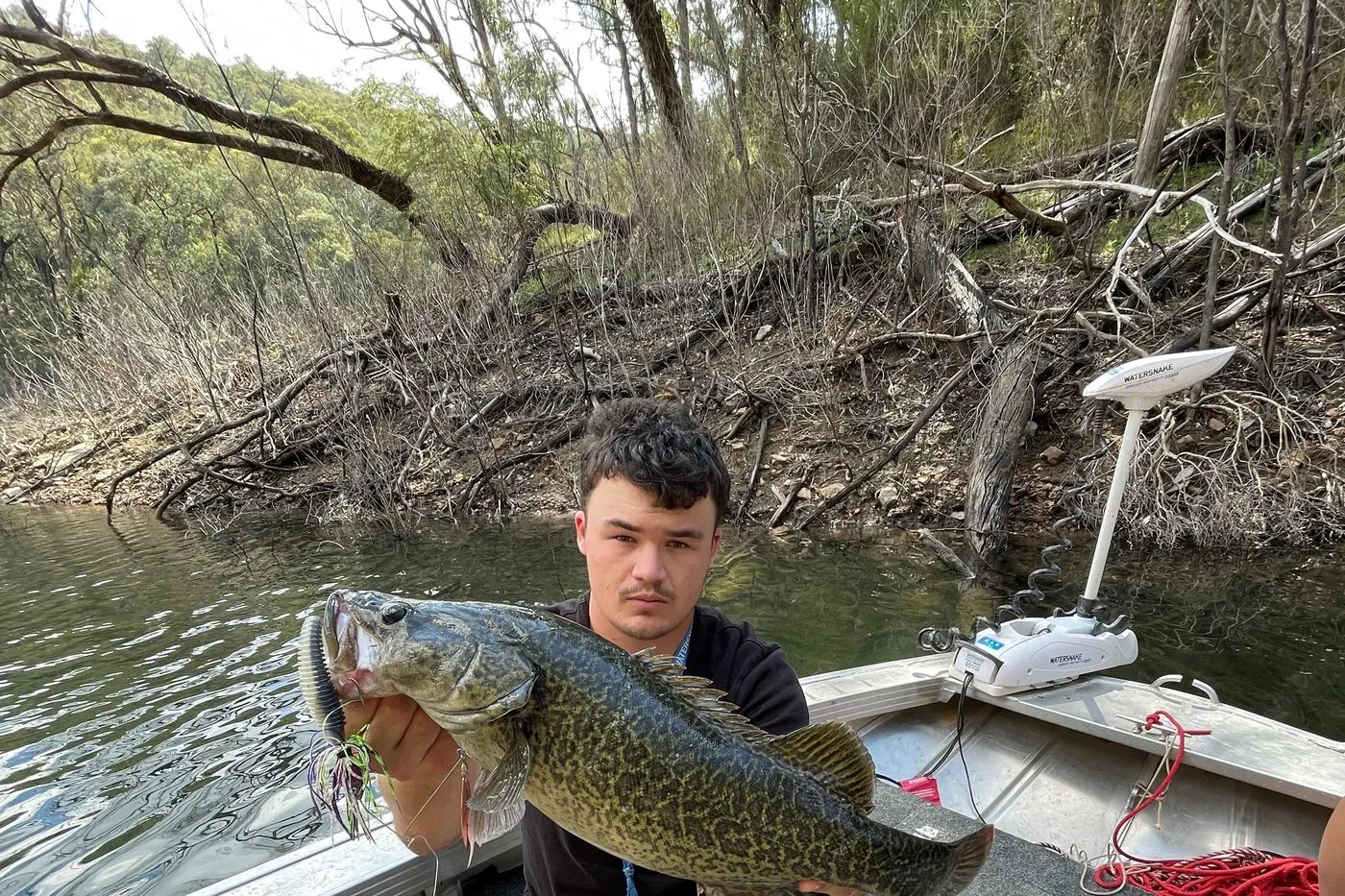 VICTORIA\\'S FINEST FISHING SPOT: Ben Deeble believes Lake Eildon and its nearby rivers make Mansfield Shire the best fishing spot in Victoria.