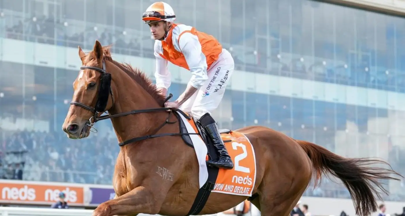 Billy rides ‘the Cup’ at Flemington