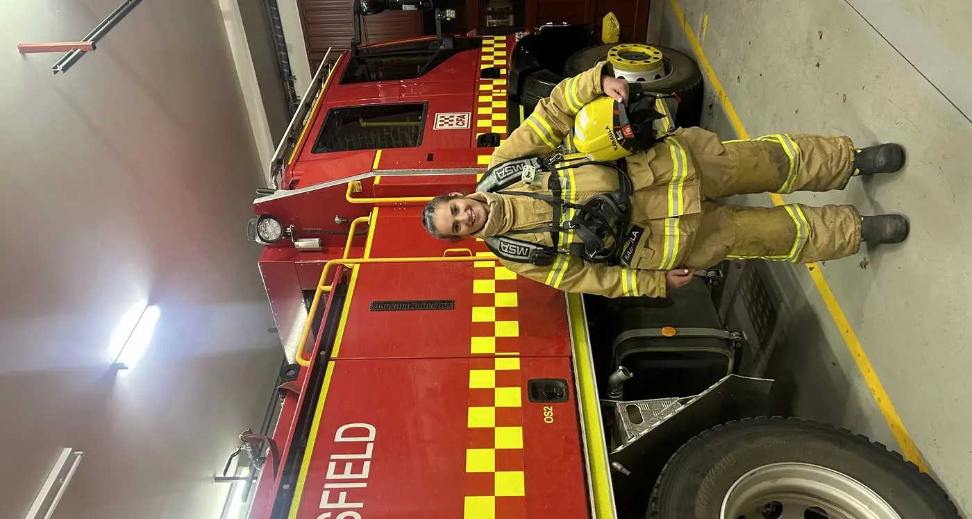 CFA member takes on firefighter stair climb for a good cause
