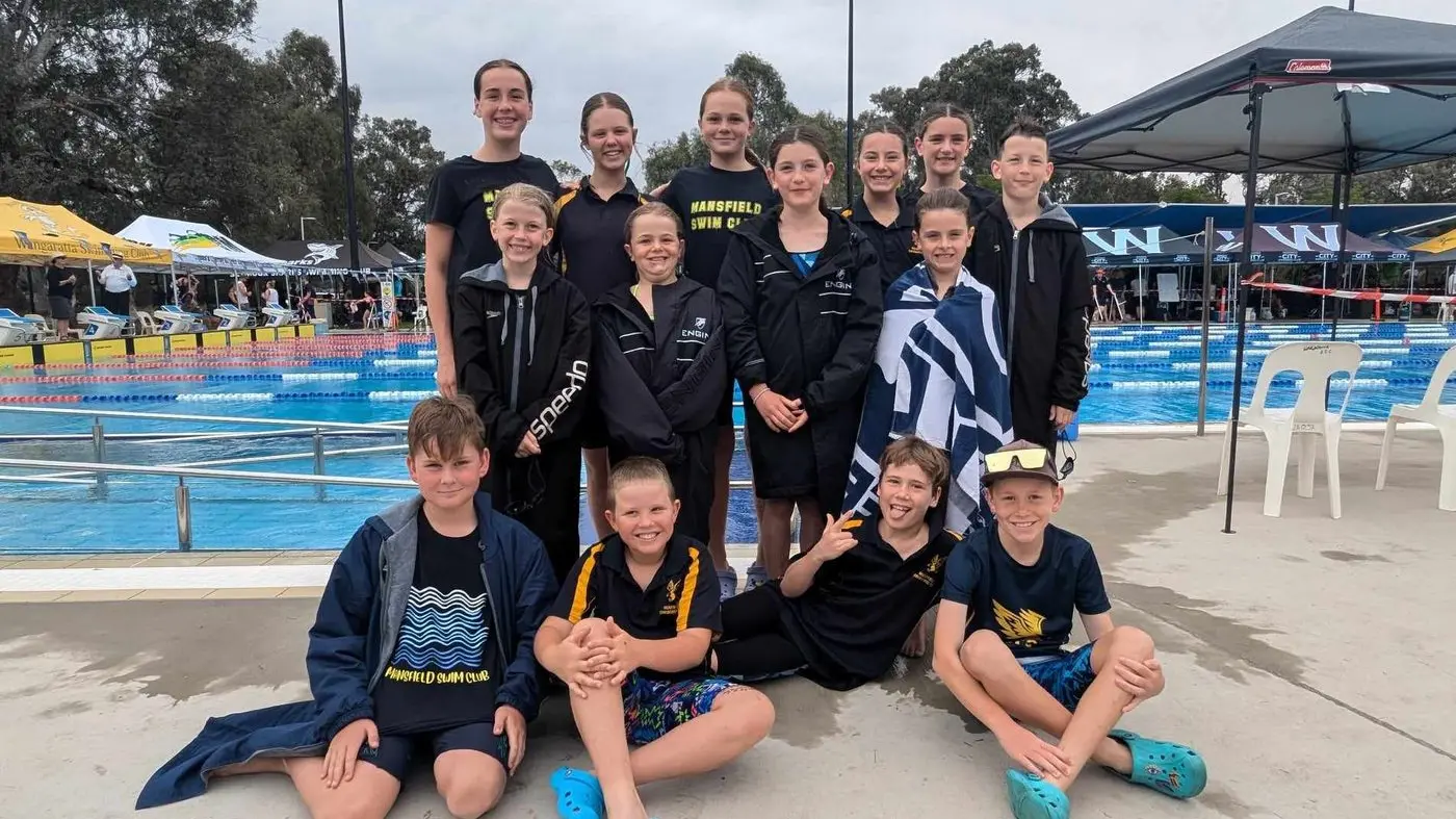 Hot races and big achievements at Wangaratta swim meet