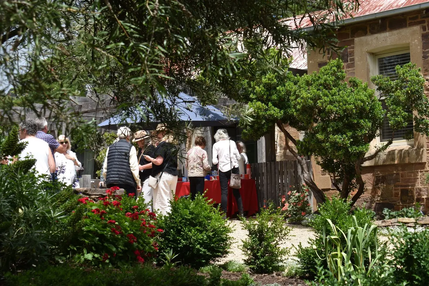 SUNNY SPOT: More than 200 people arrived at the historic homestead \\'Glenroy\\' on Sunday to view the fully restored home and to hear its history. The open day was a fundraiser for the Mansfield Historical Society with all monies made going towards the fit-out for the new museum which is to be constructed in 2024. Full coverage of the open day in next week\\'s Courier.