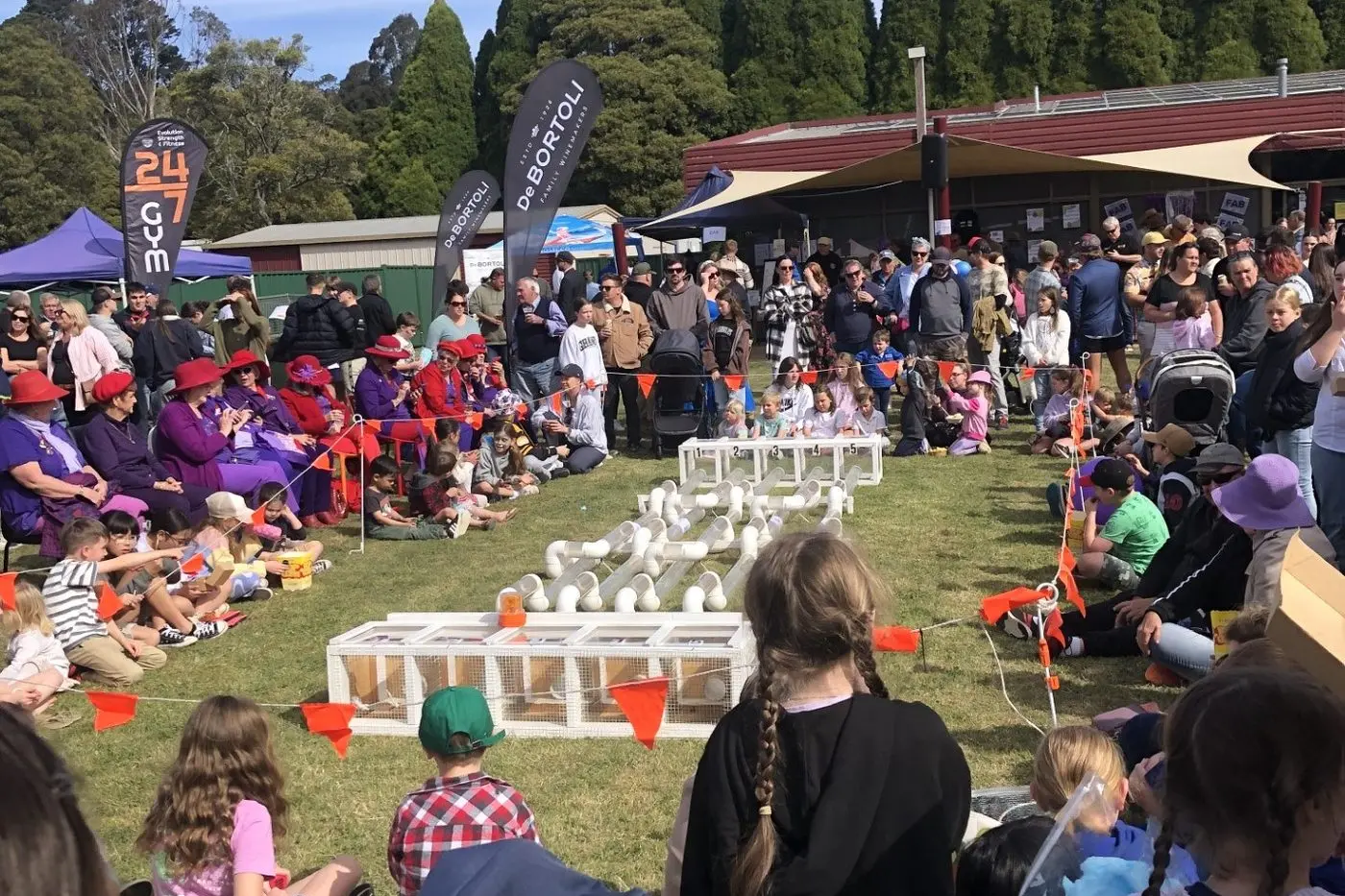 NOT YOUR USUAL RACETRACK: Whitey\\'s Ferrets helped raise $50,000 in Robertson, NSW to help families affected by life-changing illness.