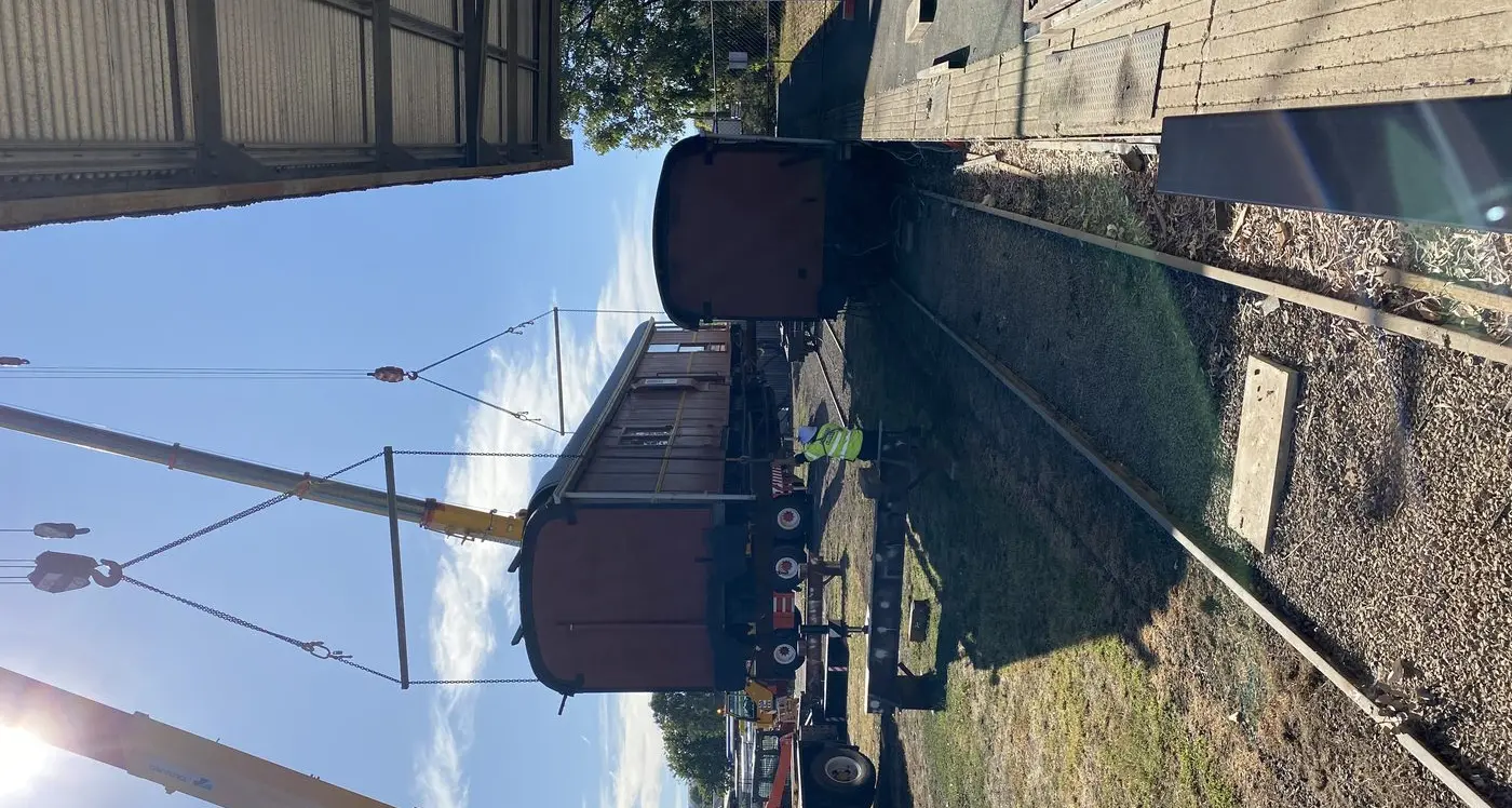 Cranes, trains and histories