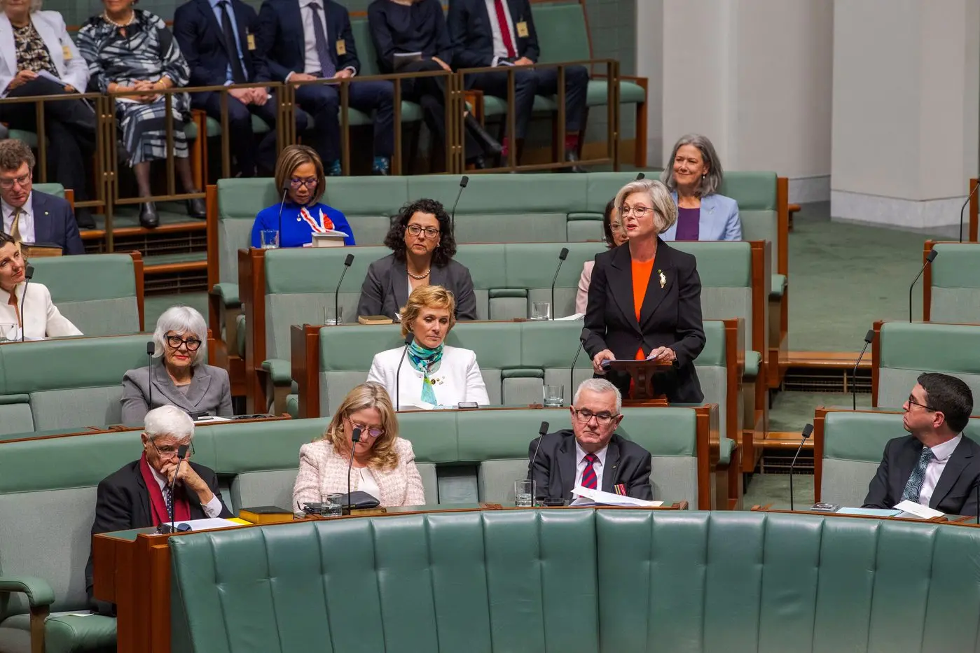 Haines sworn in for third term