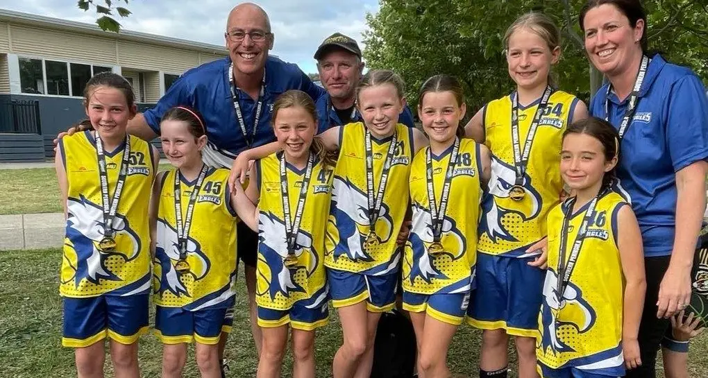Under 12 girls win gold