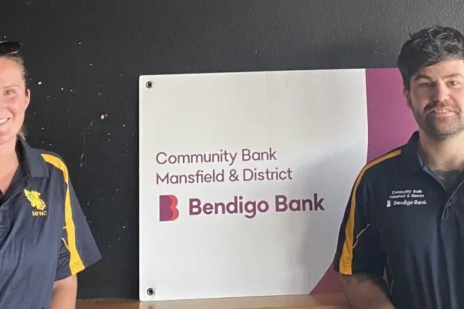 AFLW COACHES: Stepping into the roles at the  Mansfield Football Netball Club senior women\\u2019s side are assistant coach Amy Starzer with head coach David Holliday.