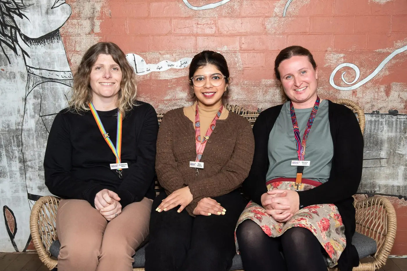 CHAMPIONING GENDER EQUALITY: Katherine Keirs, Mary Reema Antony and Renata Lucas are part of the team at Women\\'s Health Goulburn North East who are working to help close the gender pain gap. PHOTO: Kurt Hickling