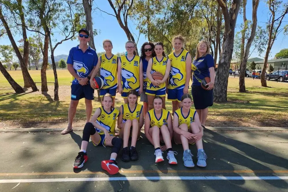 AMAZING TIME:  THE U16 girls blue team had an amazing time at the Wodonga tournament.