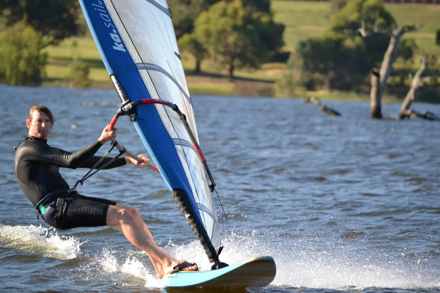 FEEDBACK NEEDED: Mansfield Shire residents and visitors are asked to complete a GMW survey on what recreational pursuits they would like to see - sailboarding on Lake Eildon could be one.