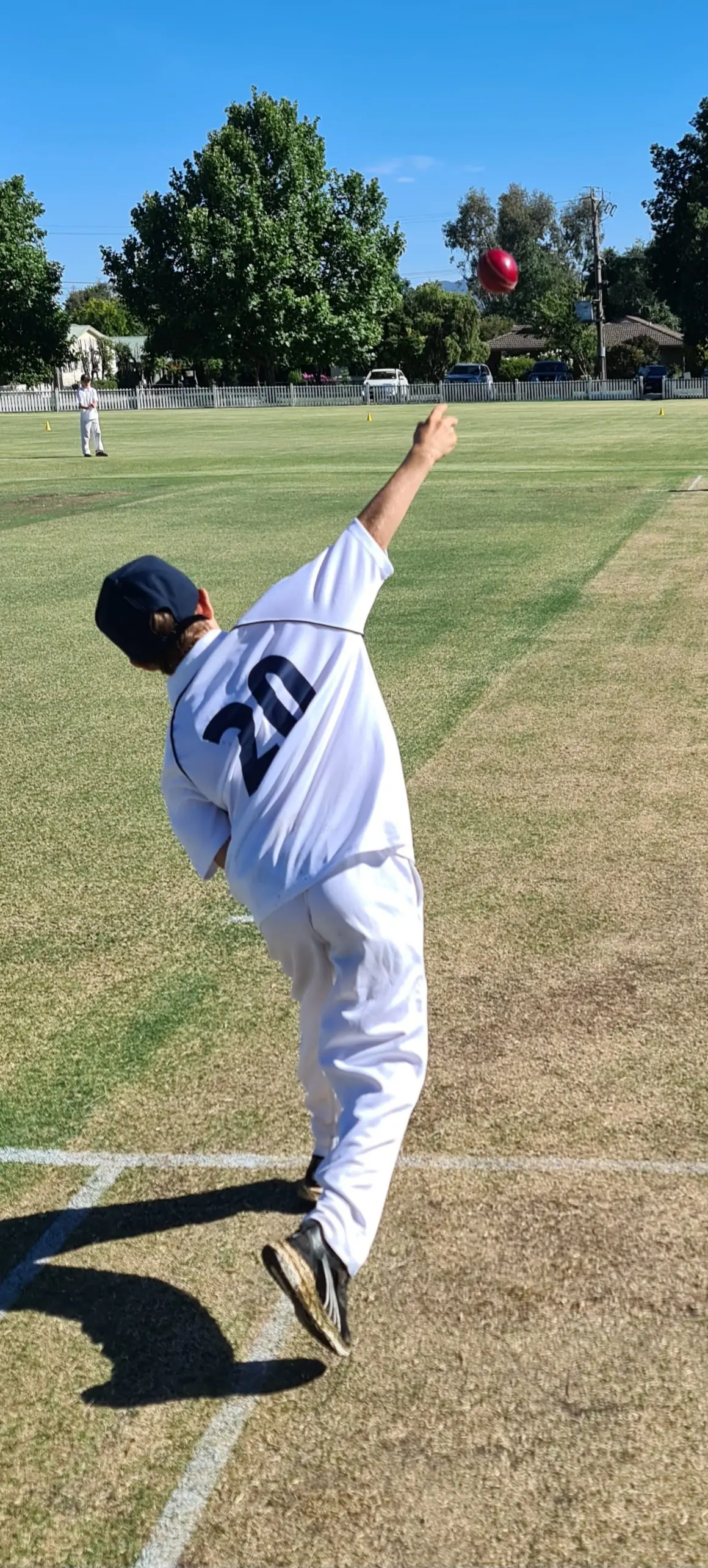 STRONG BOWLING: Ollie Heaysman showing dynamic skills on the pitch. \\n\\n