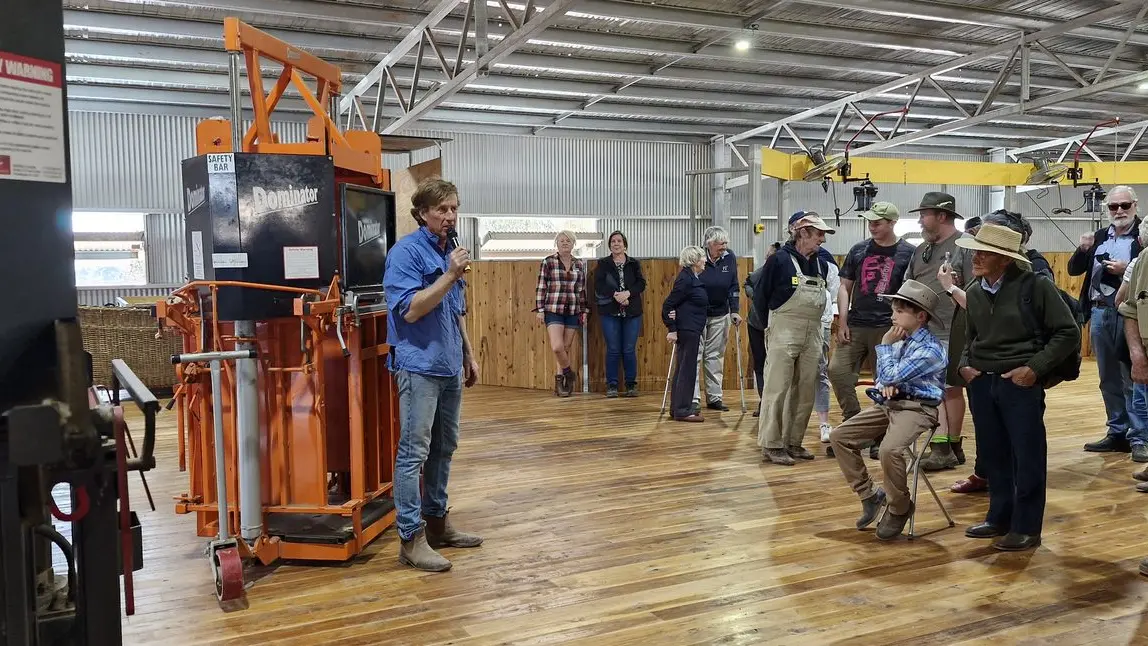 First-ever tour explores historic shearing sheds