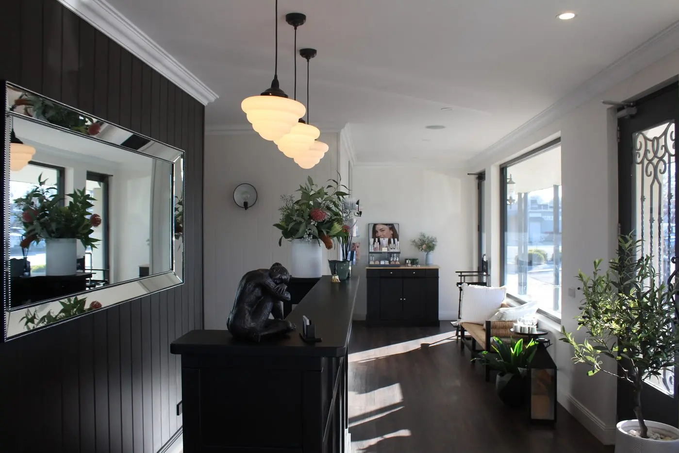 ONE-STOP BEAUTY SHOP: The high-end renovation is the realisation of Mel Clarke\\'s long-held dream.