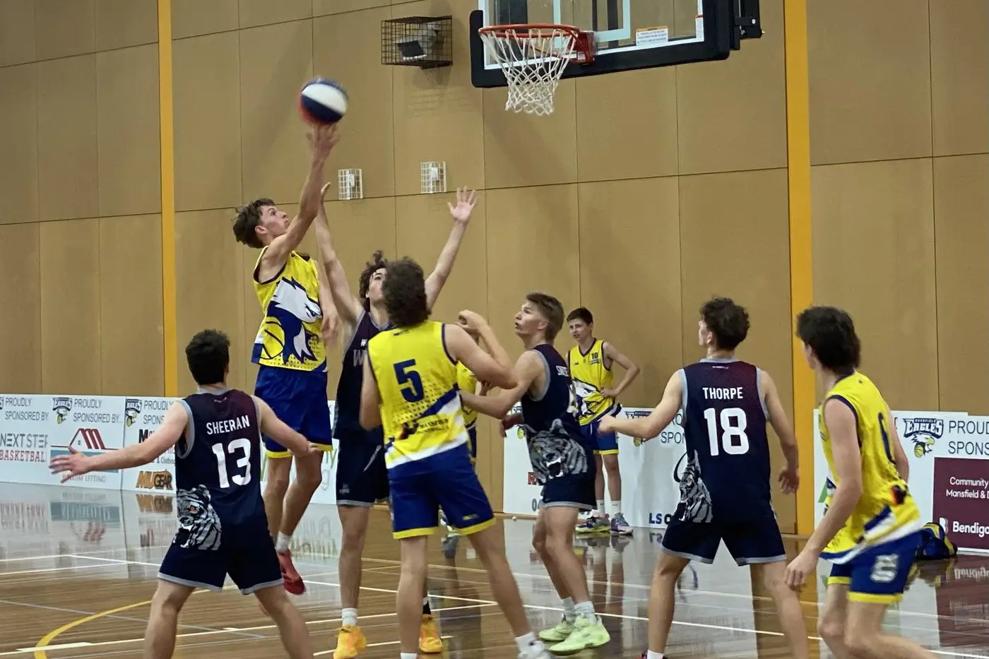 SHOOT: Mansfield U18s in action at country championships. PHOTO: Supplied