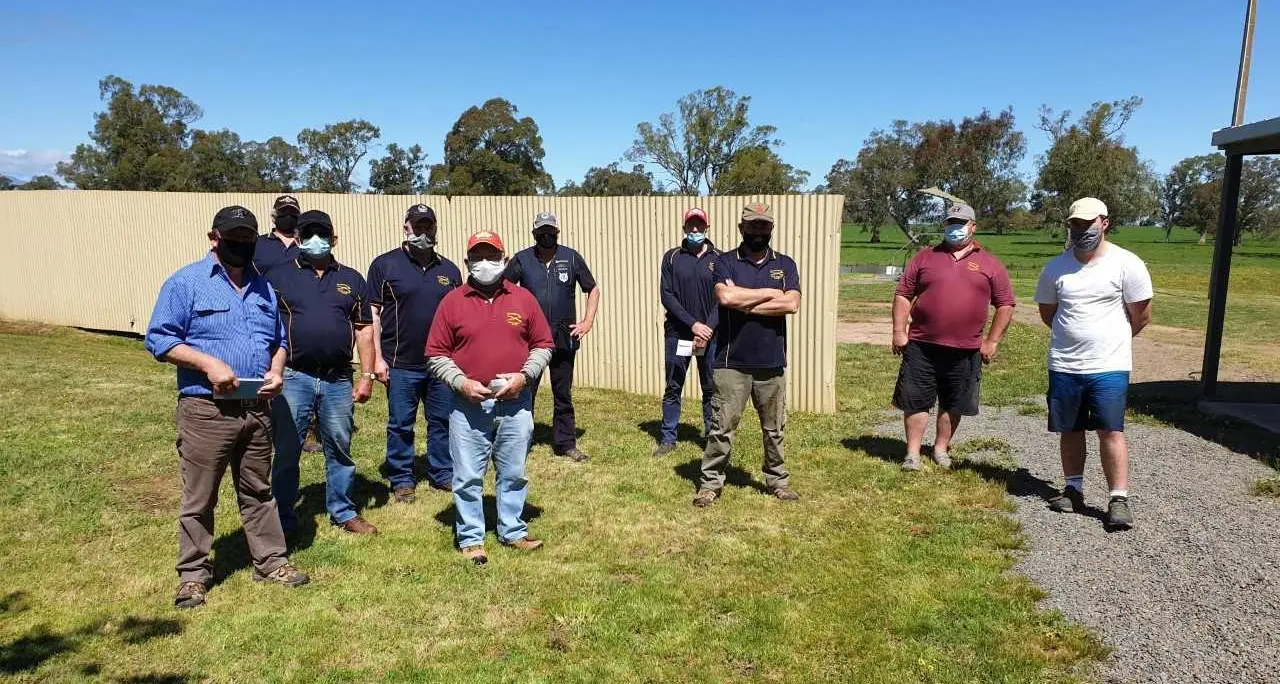 Champion of Champions shoot at clay target club