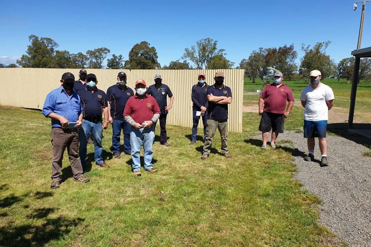 ON TARGET: The annual Champion of Champions shoot was held at the Mansfield Clay Target Club last Sunday.