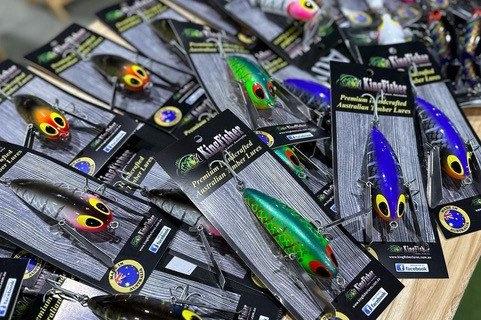 Cod Lure Collection Kingfisher Cod Lures excel at Lake Eildon
