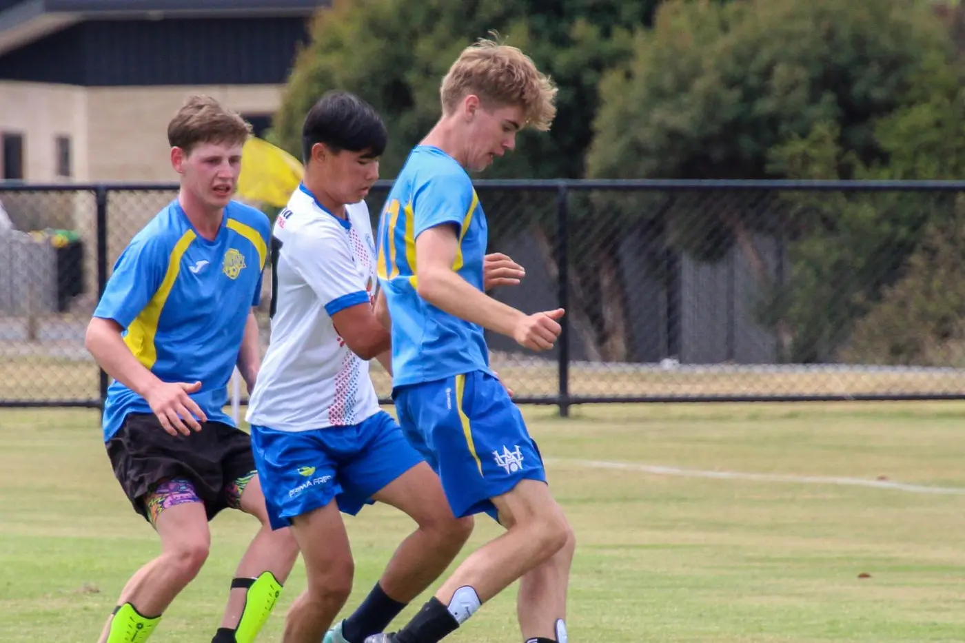 Soccer friendly crosses cultural divide