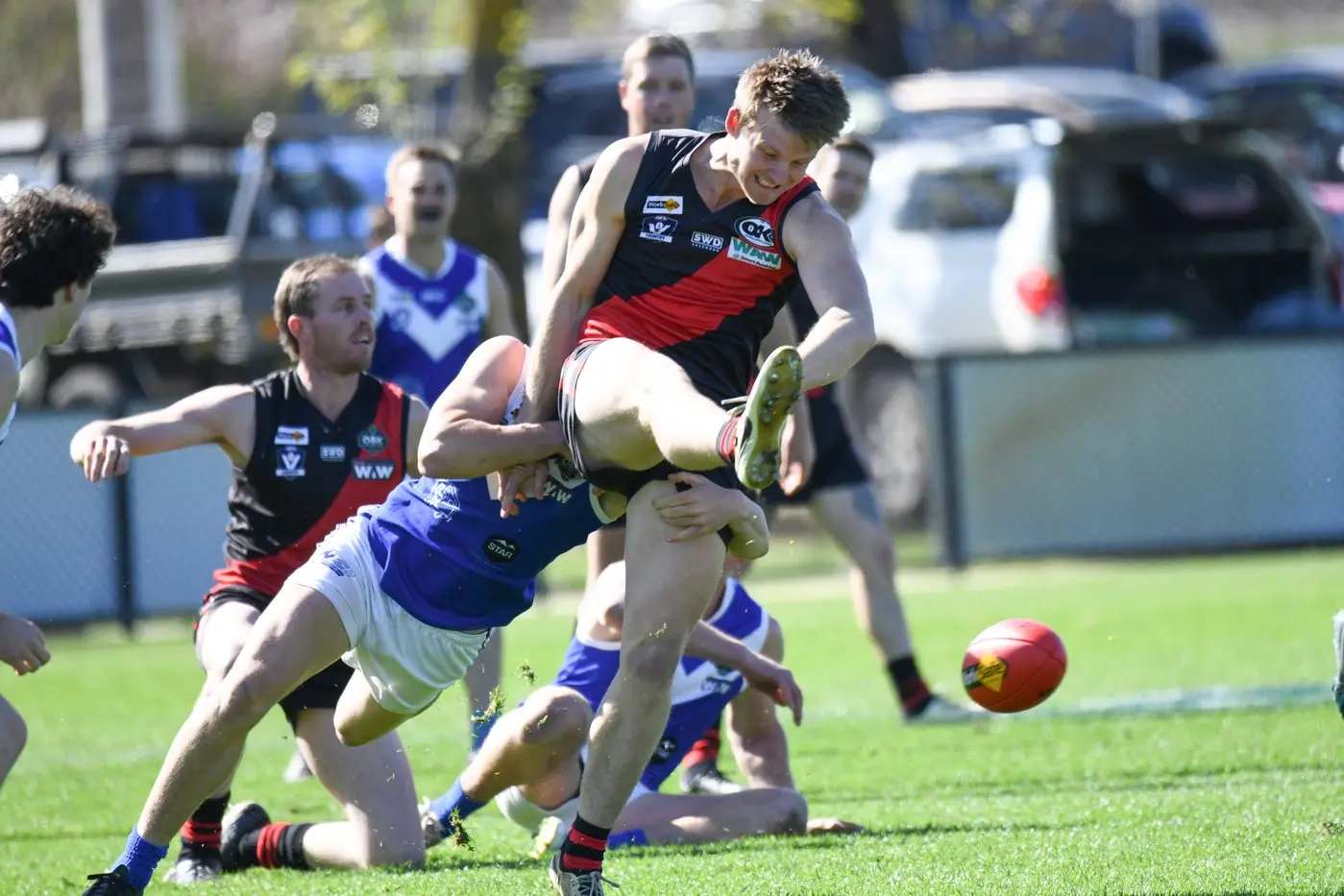 LEADING FROM THE FRONT: Campbell Smedley led from the front on the weekend, as he\\'s done all season. PHOTOS: Kurt Hickling