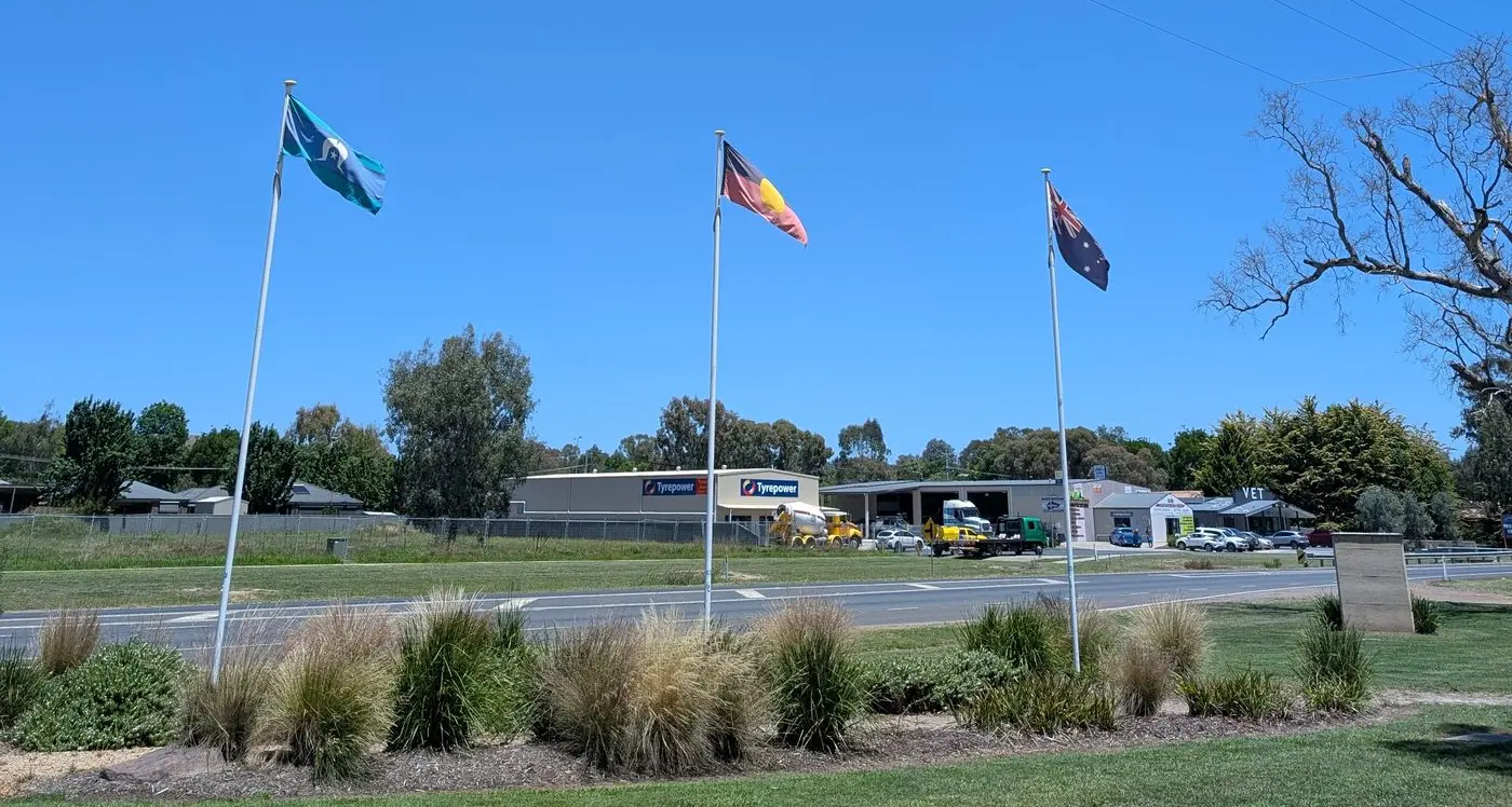 Police seek information regarding stolen flags