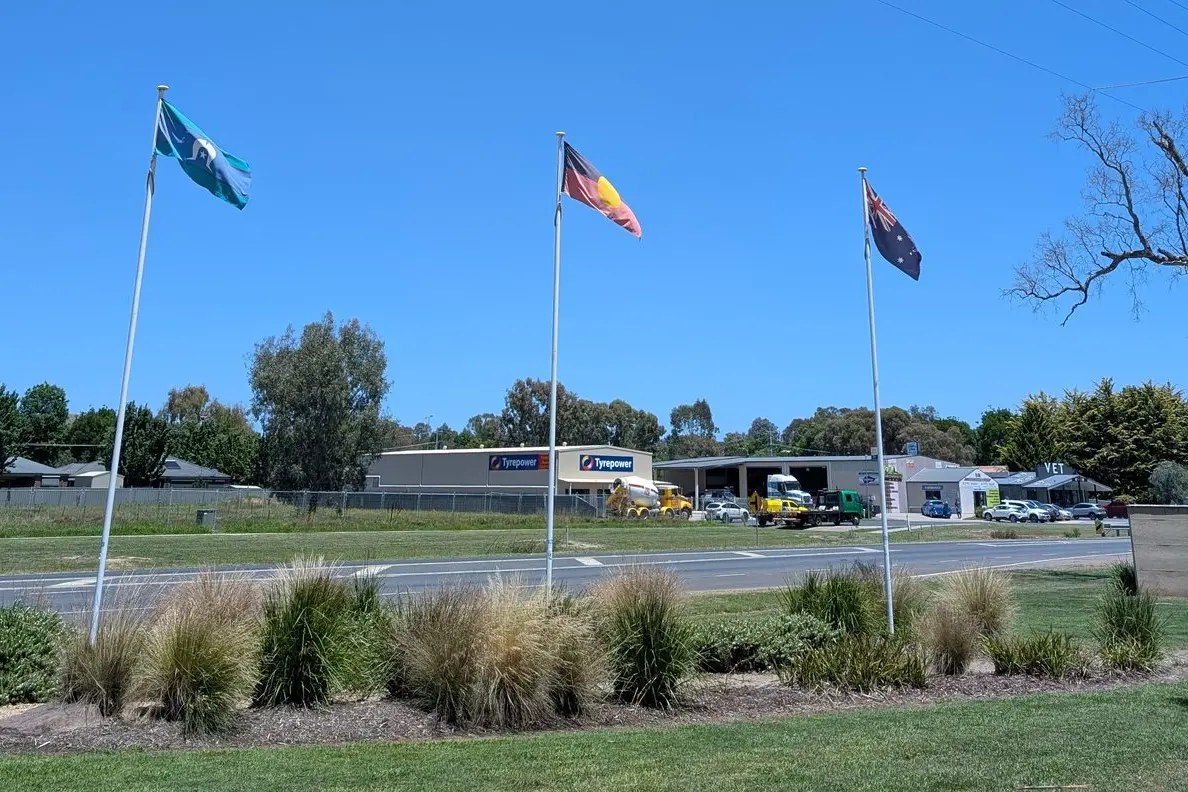 STOLEN FLAGS: Mansfield Police have requested information after flags were stolen in the run up to Australia Day, 2025.