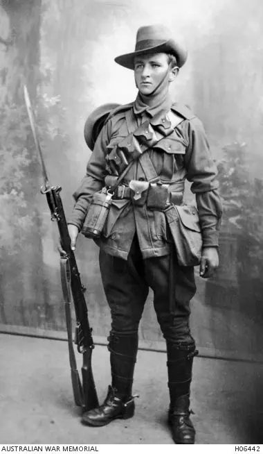 SACRIFICE: Trooper Stephen Arbuthnot from Bonnie Doon and member of the 8th Light Horse was killed in action during the First World War on the Gallipoli Peninsula. PHOTO: Australian War Memorial