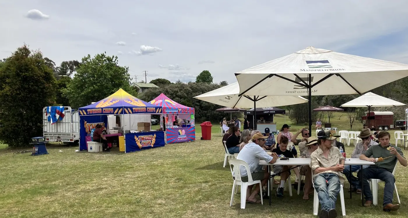 It was fun foreshore at Goughs Bay Festival