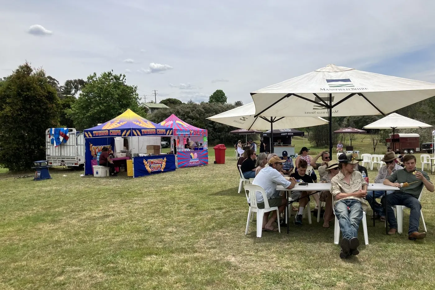 FESTIVITIES: There was food and drinks, family fun and entertainment at the annual Goughs Bay Festival.