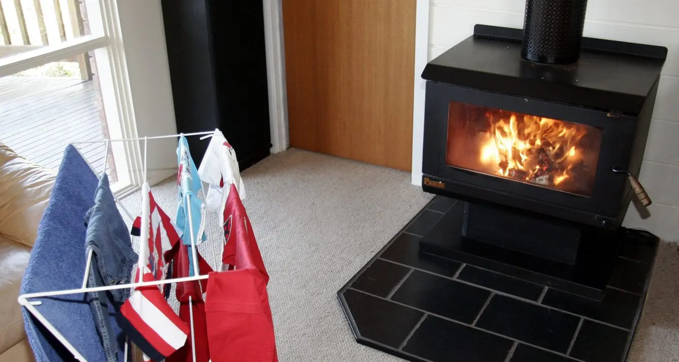 Wood heater fire scare for north east family