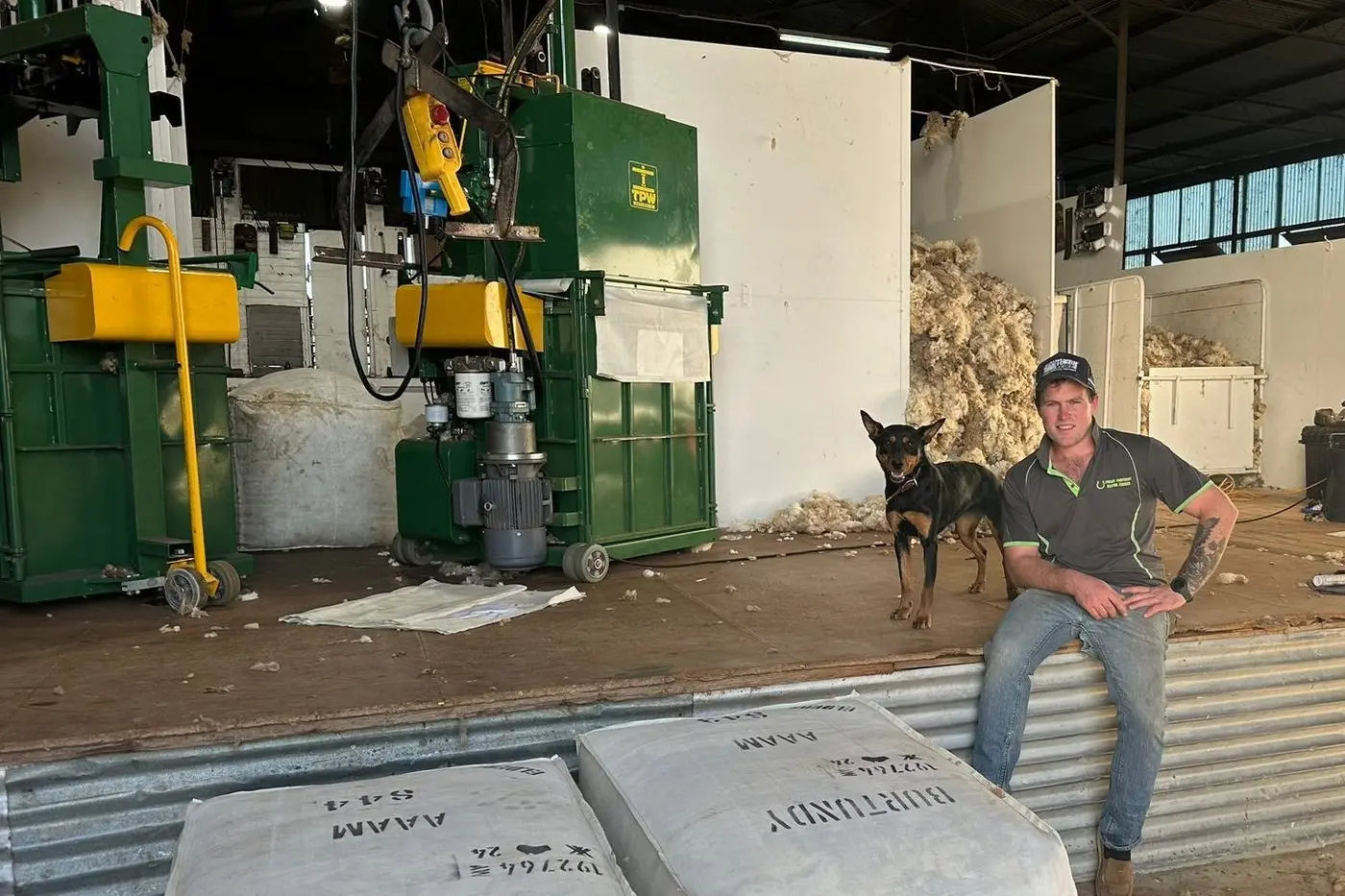 ON A NATIONAL STAGE: Representing North East Victoria at the Cobber Challenge Masters and one of two chosen from the state is Fawcett-local Aoidh Doyle with young gun kelpie, Sue.