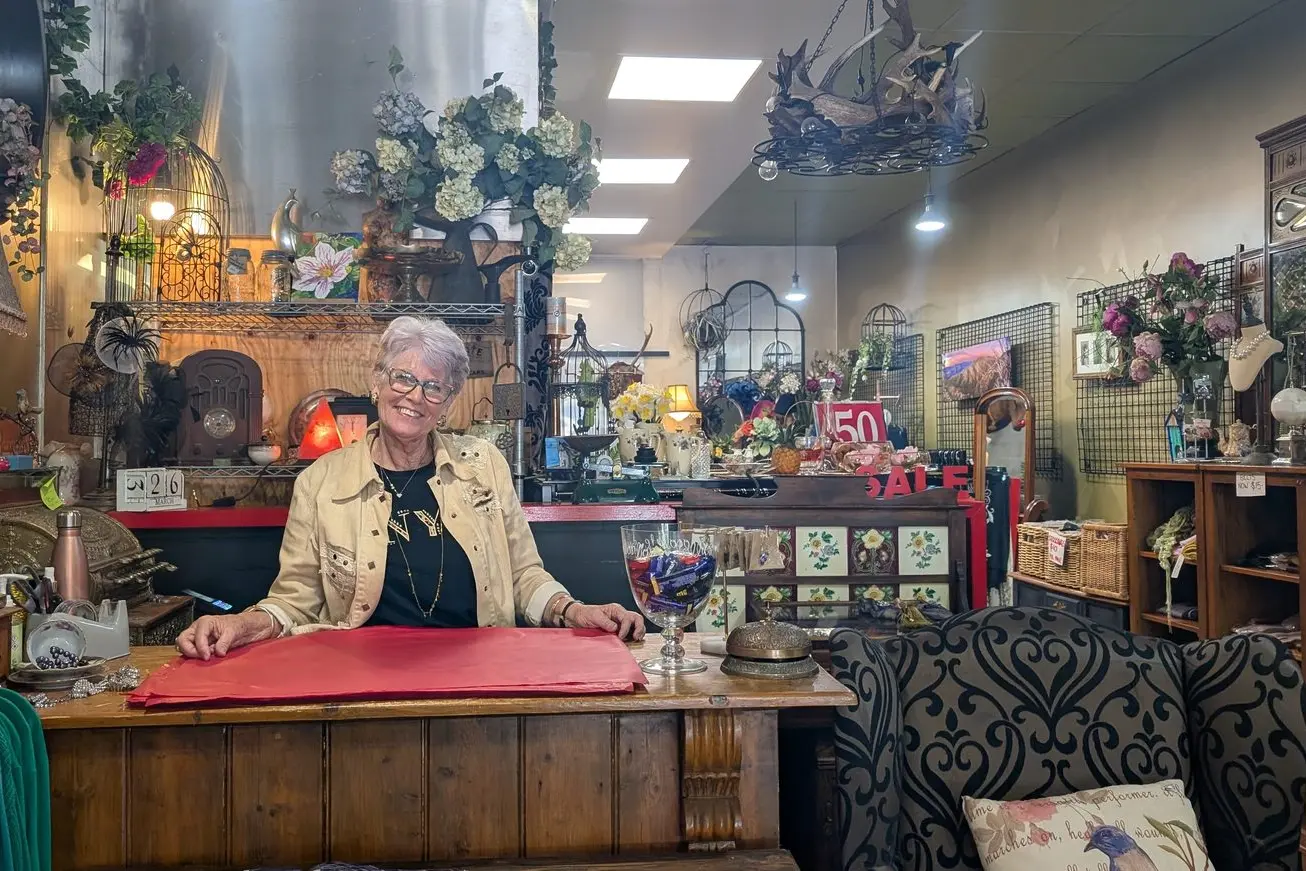 A BOLD AND VIBRANT FIXTURE OF MANSFIELD HIGH STREET: Sanae Polkinghorne of Sanae\\'s Collections has announced she will soon retire.