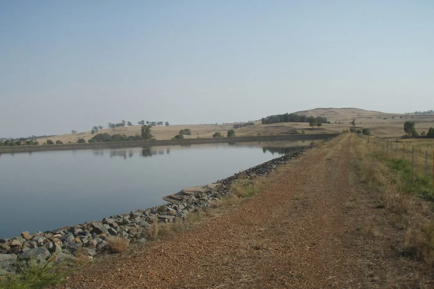 DRINKING: Town water in Mansfield is supplied from the 350 megalitre Ritchie Reservoir.