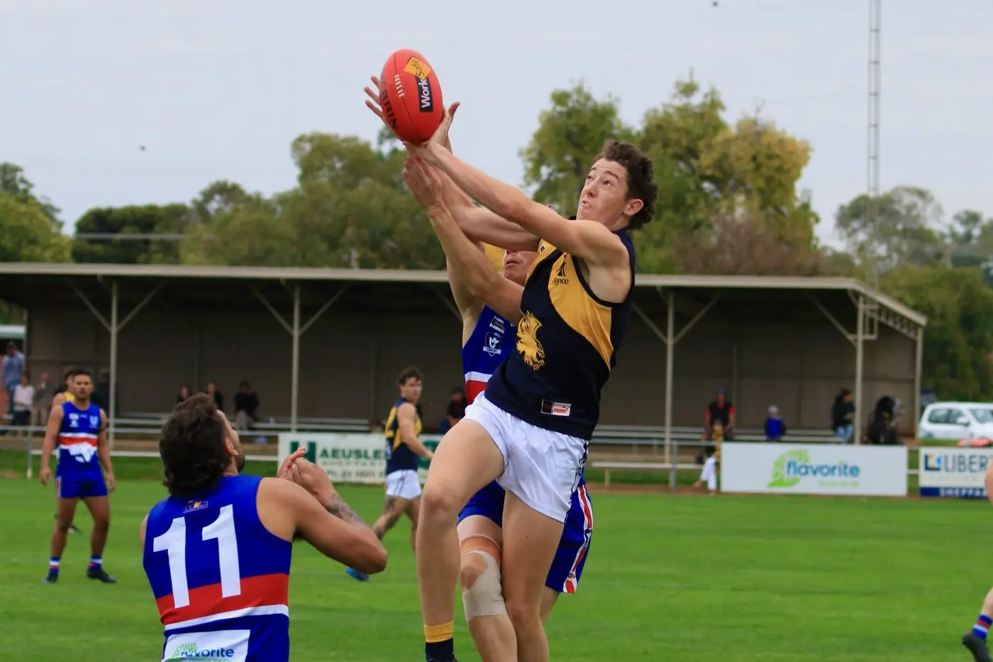 IMPRESSIVE PERFORMANCE: Max Mahoney (pictured) was one of the Mansfield players selected for the under 18 GVL side. PHOTO: Paul Martin Id:41270