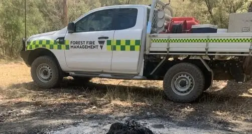 Fire on ban day lands men in court