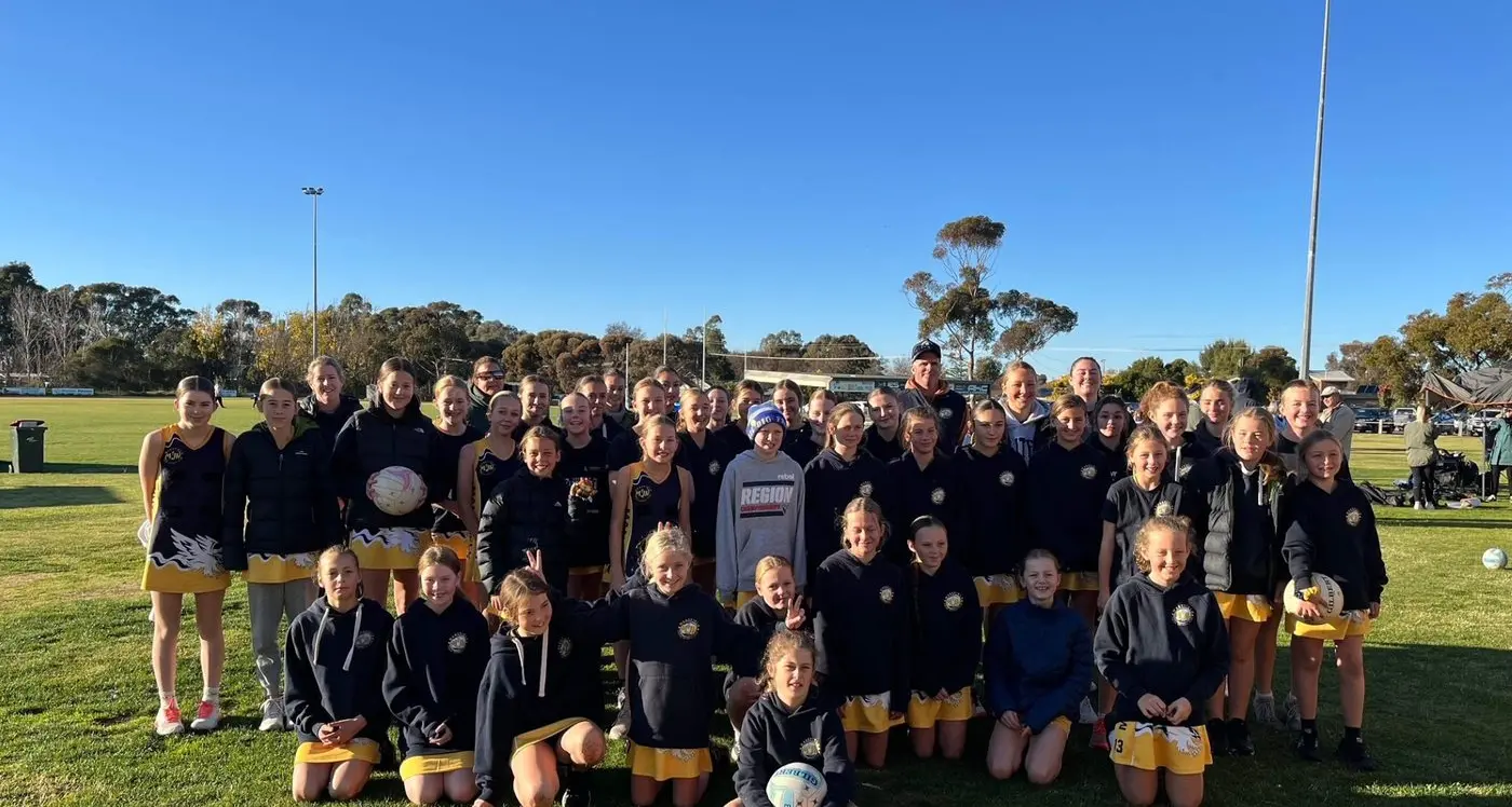 Junior netballers compete at Kyabram tournament