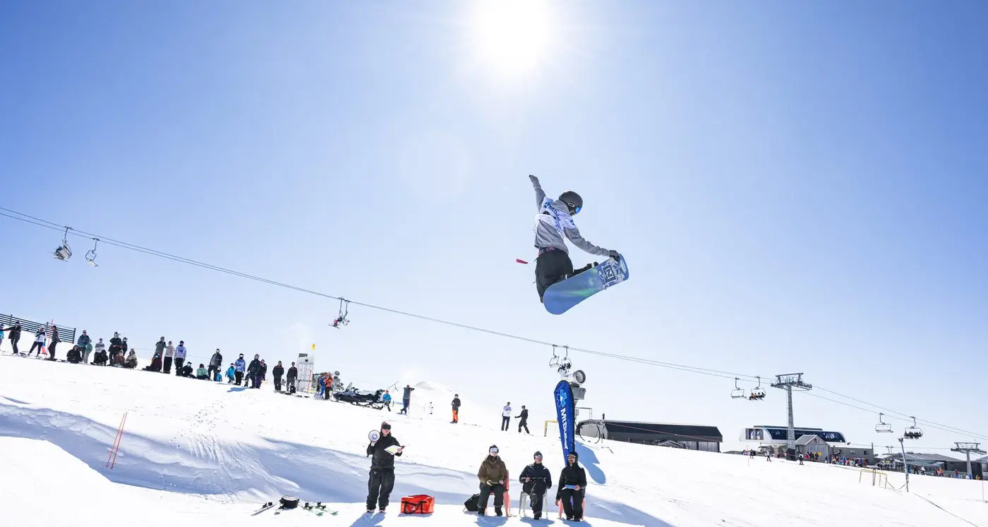 Sunny skies for Buller Slopestyle