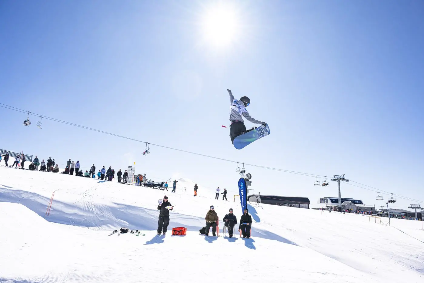 PODIUM PERFORMERS: Local skier Ryder Shook-Edwards topped both the Slopestyle and Big Air events at Mt Buller\\u2019s Skyline Park, joined by standout athletes including Mansfield\\u2019s Georgia Bolton, snowboard winner David Worsey and women\\u2019s snowboard champion Mara Baurecht. PHOTO: Mt Buller/Tony Harrington