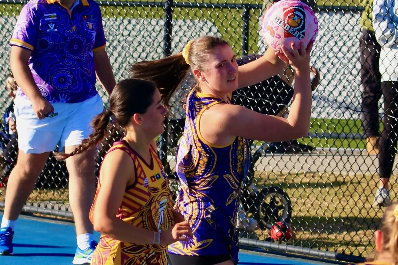 EAGLES LOSE TOUGH BATTLE TO THE BEARS: Emily Findeisen displaying strong skills on the court. PHOTOS: Paul Martin