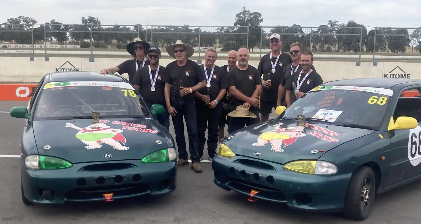 Double Undies podium in 14 hour Winton marathon