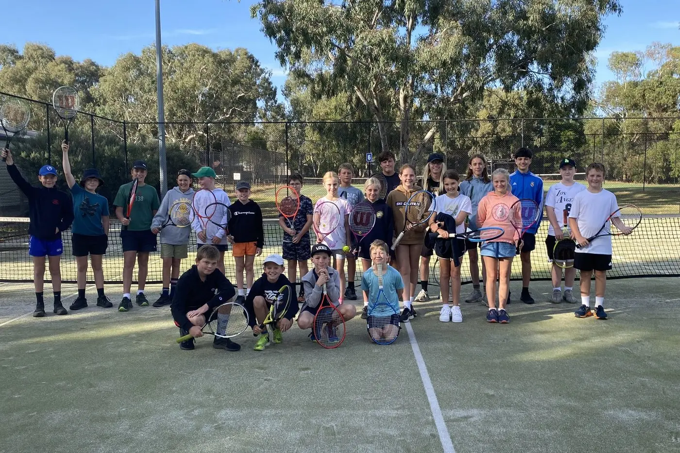 JUNIOR TENNIS: Mansfield Junior Tennis Competition final week. \\nPHOTO: Jo O\\u2019Brien 