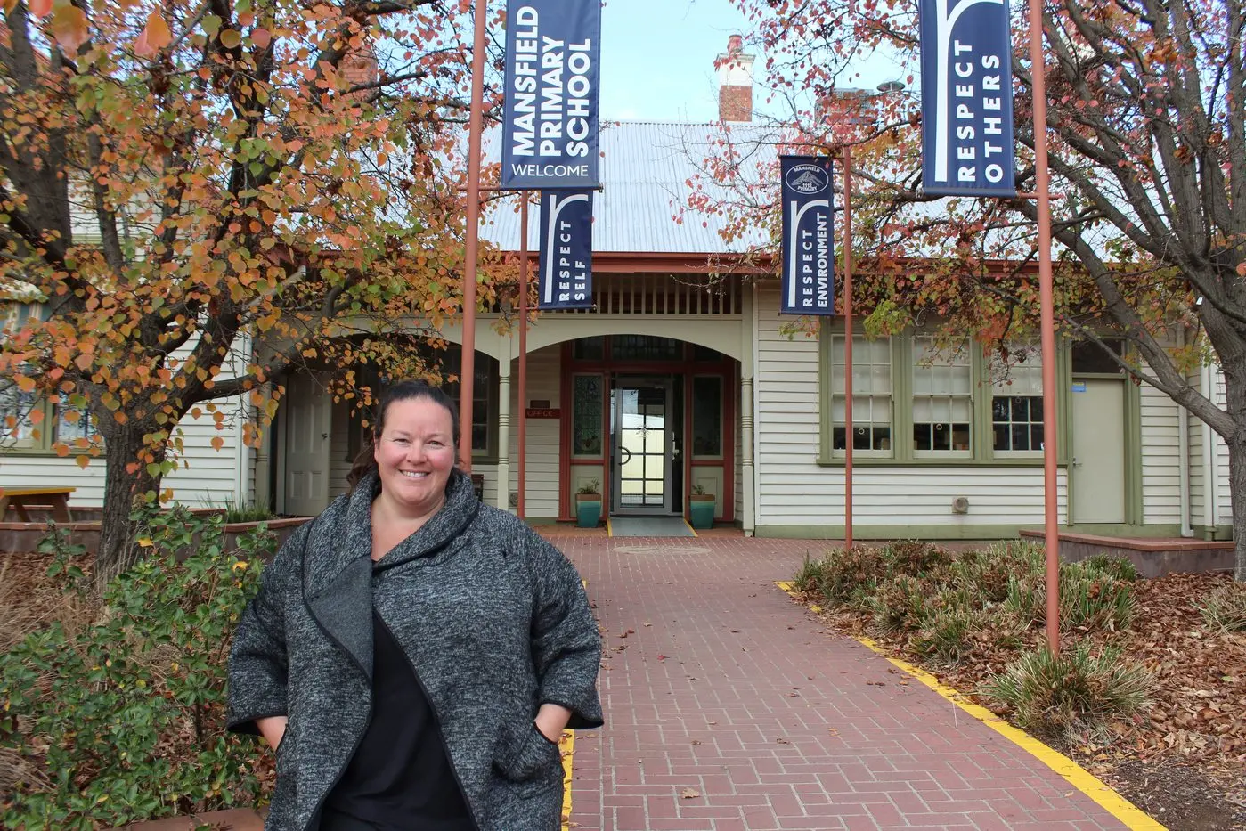 TAKING OVER THE REINS: Nicole Salmon has been officially appointed principal at Mansfield Primary School.